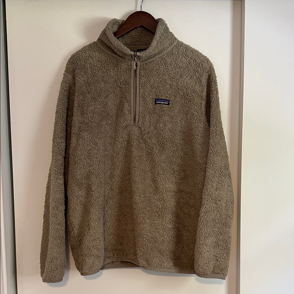 Patagonia Women's Sea Bird Gray Los Gatos 1/4-Zip Fleece